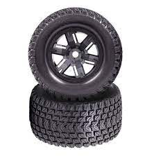 XMaxx XRT wheels and tires (2)
