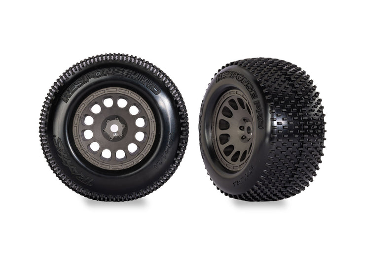 Gray Mini XRT Wheels w/ Response Pro Tires (2)