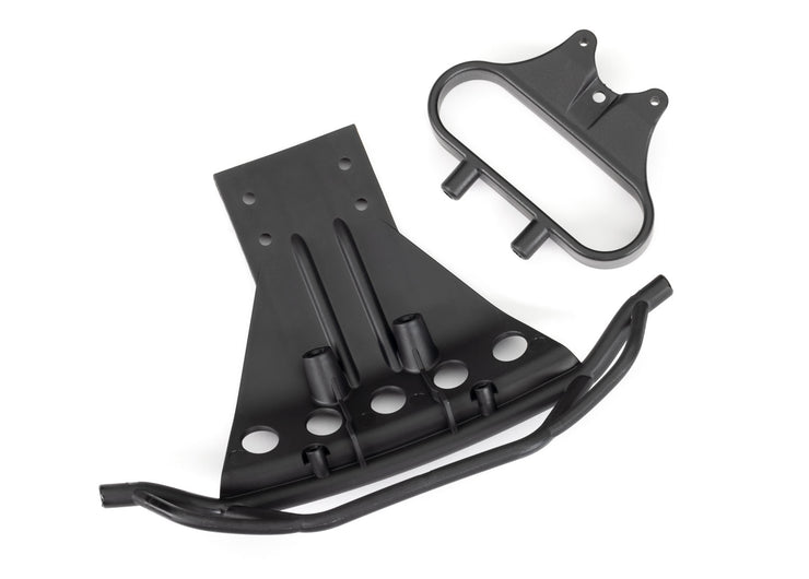 Slash 2WD Black Front LED Bumper with Mount