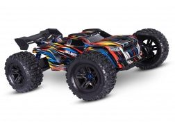 Traxxas Sledge RTR 6S 4WD Electric Brushless Monster Truck (Orange) w/Belted Sledgehammer Tires & TQi 2.4GHz TSM Radio
