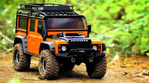 Traxxas 1/18 Trx-4M Land Rover Defender (Orange)
