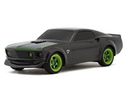 HPI Nano-TTR 1969 Ford Mustang 1/64 RTR-X Electric 2WD Micro Touring RC Car (Grey)