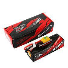 Gens Ace G-Tech 5300mAh 11.1V 60c 3S1P hardcase LiPo XT90 plug