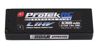 ProTek RC LiPo HV  Graphene Plus 2S 7.6v LCG 6300mah 130C