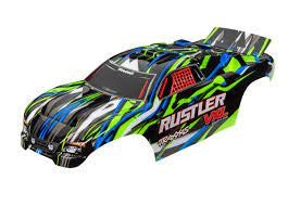 Body Rustler VXL Green/Blue (Painted Body)