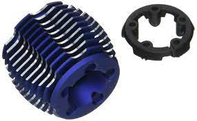 Header, blue-anodized aluminum (TRX® 2.5, 2.5R)