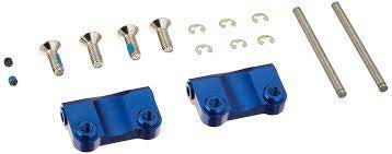 Mount,suspension arm rear +/- 1-degrees L&R Blue Aluminum