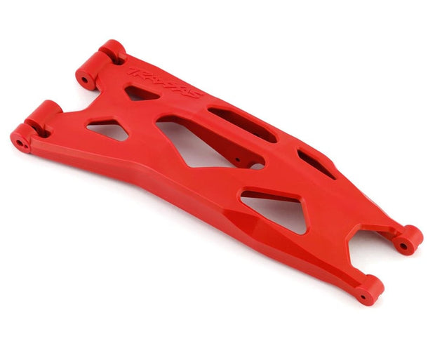 Traxxas X-Maxx WideMaxx Lower Left Front/Rear Suspension Arm (Red) (Use with TRA7895 WideMaxx Suspension Kit)