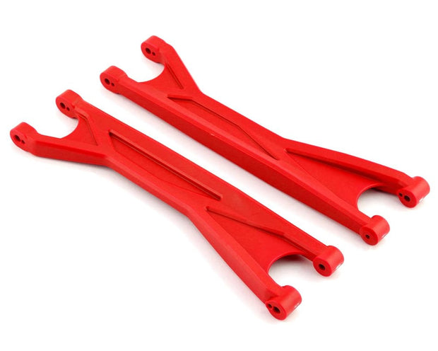 Traxxas X-Maxx WideMaxx Upper Suspension Arms (Red) (2) (Use with TRA7895 WideMaxx Suspension Kit)