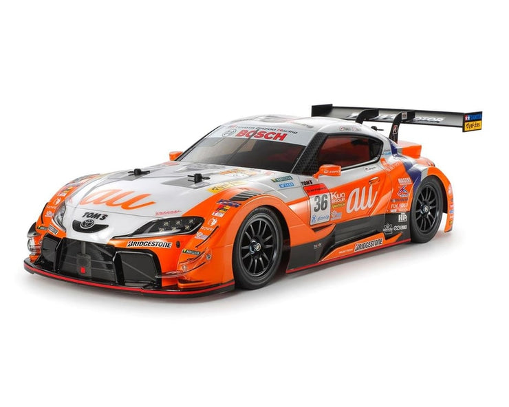 1/10 scale Tamyia TT02 au Tom’s GR Supra kit