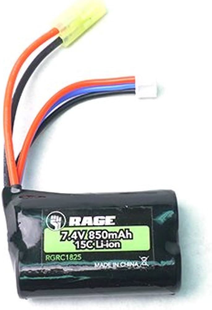 Rage RC 7.4V, 850mAh LiPo Battery