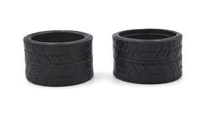Marka V1 Mini-Z RCP Rubber Rear Radial Tire 15 degree 14mm (1 Pair)