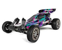 Traxxas Bandit VXL Brushless 1/10 RTR 2WD Buggy purple w/Magnum 272R, TQi 2.4GHz Radio & TSM