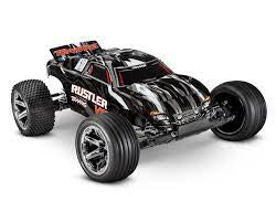 Rustler RTR W/XL-5 ESC and USB-C charger (black)