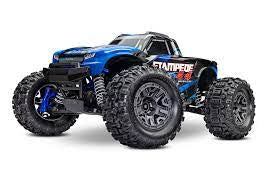 Stamped 4X4 Brushless - blue HD