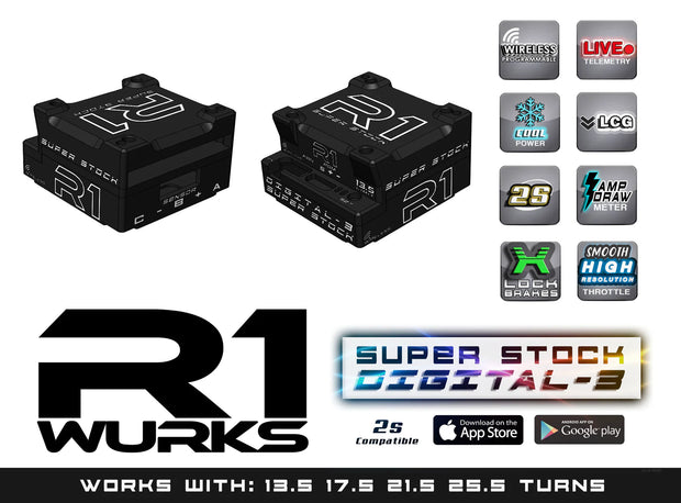R1wurks Digital 3 ESC Super Stock