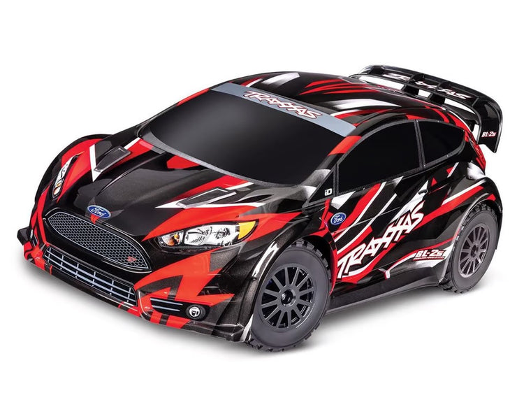 Traxxas Ford Fiesta 4X4 BL-2S Brushless 1/10 RTR AWD Rally Car (Red) w/BL-2S ESC, TQ 2.4GHz Radio