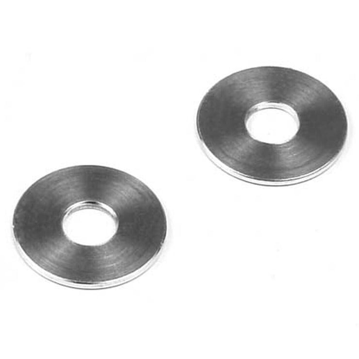 XRAY ALUMINUM 0.75MM OFFSET WHEEL SHIM 2 PCS SILVER