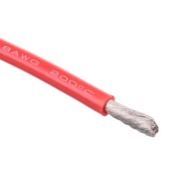 10AWG bulk wire (red) (per foot)