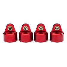 Shock caps Aluminum GT-MAXX ADJUSTER (4) red