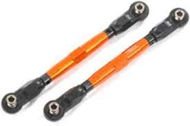 Traxxas Maxx Aluminum Front Toe Links (orange) (2)