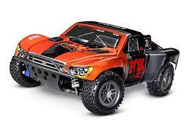 Traxxas 1/10 Slash 4X4 Bl 4Wd Sc Tq 2.4Ghz Radio Fox