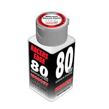 Racers Edge Oil, Shock silicone (80 weight) (70ml 2.36oz)