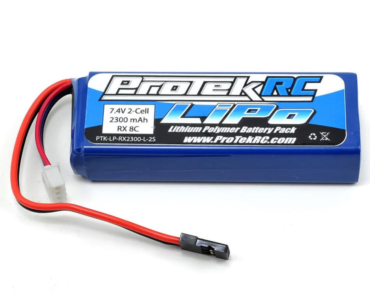 ProTek RC LiPo Receiver Battery Pack (7.4V/2300mAh) (w/Balance Plug)