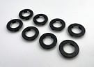 REFLEX RACING SPEED DISH SIDE WALL PLATE SET (22.0,22.2,22.4,22.6) - black