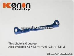 PN Racing Double A-Arm +0.5Deg (blue ) Mini-z MR03