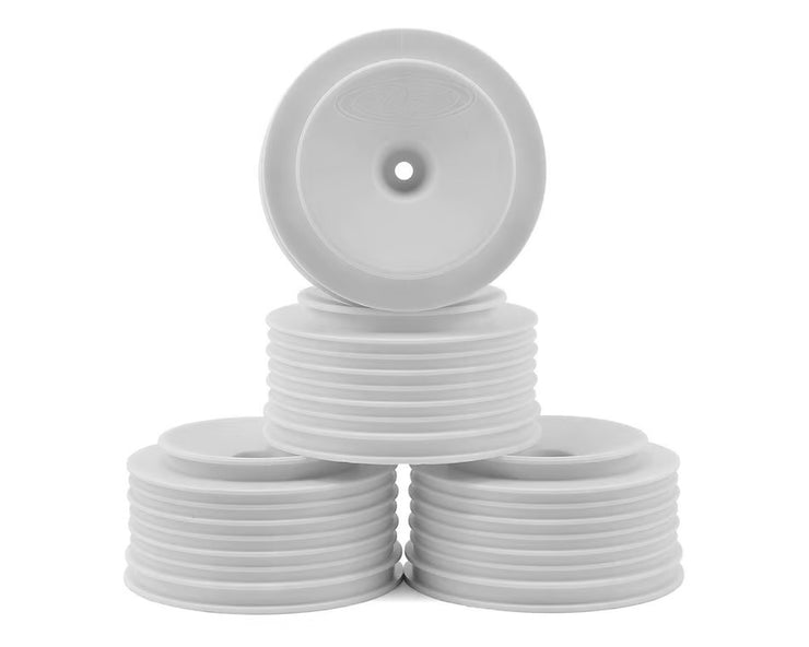 DE Racing Speedline PLUS Short Course Wheels (White) (4) w/12mm Hex