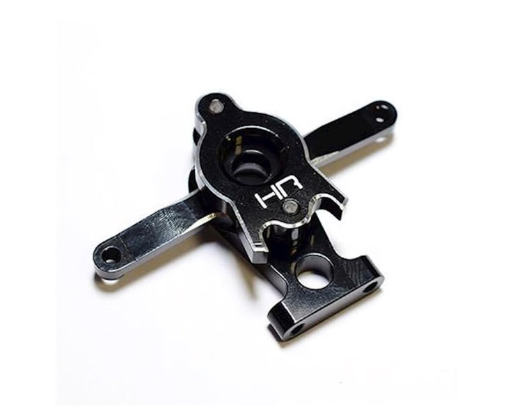 Hot Racing Aluminum Bellcrank Steering Kit for Traxxas 1/16 (Black)