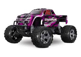 STAMPEDE RTR BL-2 ESC Pink HD