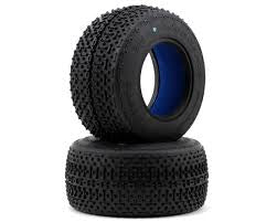 JConcepts  Goose Bumps 3.0x2.2 short course Tires ( 1 pair) Green compound