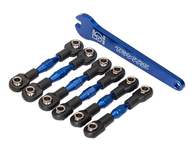 Traxxas 4-Tec 3.0/2.0 VXL Aluminum Turnbuckles (blue)