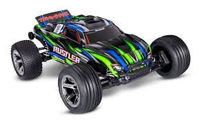 RUSTLER RTR BL-2 ESC GREEN HD