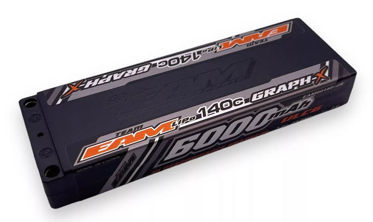 TEAM EAM 6000MAH 140C 2S LIPO BATTERY - Graph-X Formula Battery