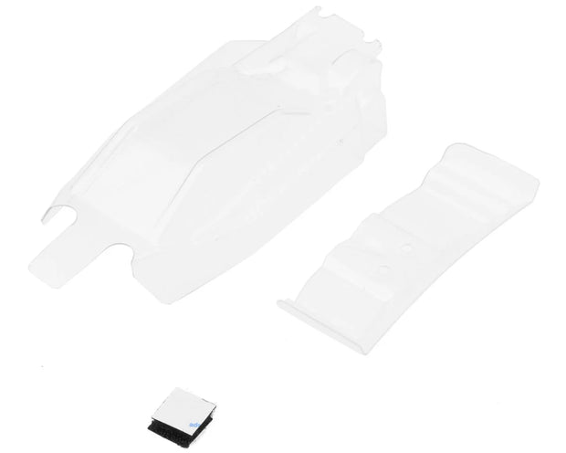 Losi Micro-B Pre-Cut Buggy Body (Clear) w/Wing & Decals
