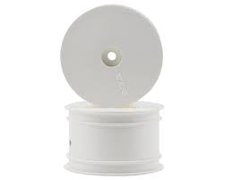 Team Losi Racing Rear wheels 2.2 White