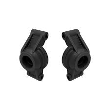 TRAXXAS carriers, stub axle (black) (rear) (L/R)