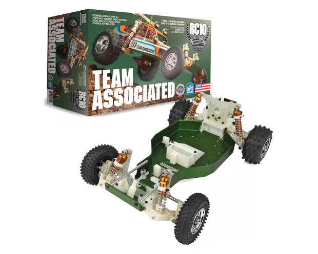 Team Associated RC10 40th Anniversary 1/10 Electric 2WD Buggy Kit (Green) (Limited Edition)