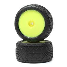 Losi Mini-B Rear Pre-Mounted Taper Pin (Yellow) (2)