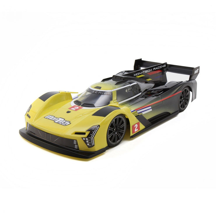MON-TECH RACING CV-Series LMH 190mm WHEELBASE CLEAR BODY SET