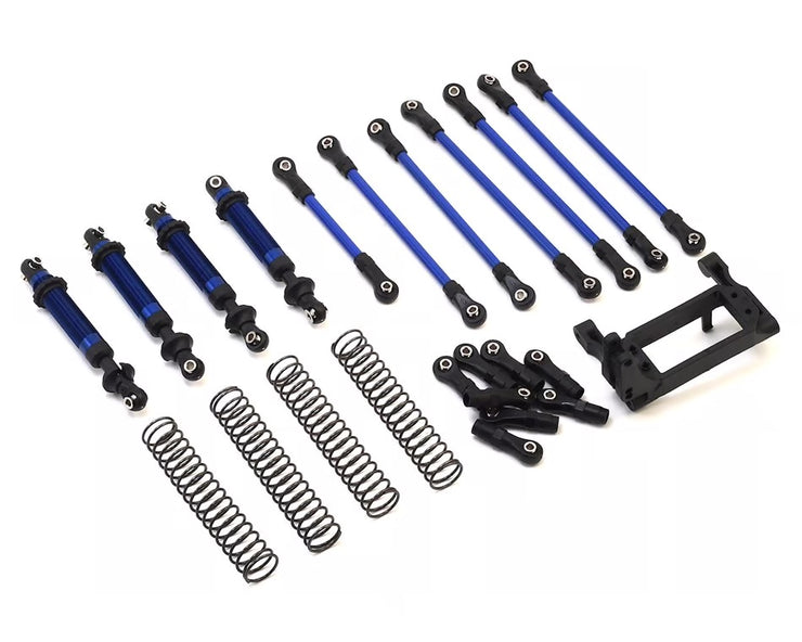 Traxxas TRX-4 Complete Long Arm Lift Kit (Blue)