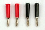 Ez-solder male banana plugs 2 sets