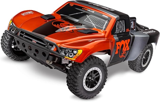 Traxxas Slash® VXL Brushless HD 1/10 RTR 2WD Short Course Truck Fox edition w/Magnum 272R™, TQi™ 2.4GHz Radio & TSM®