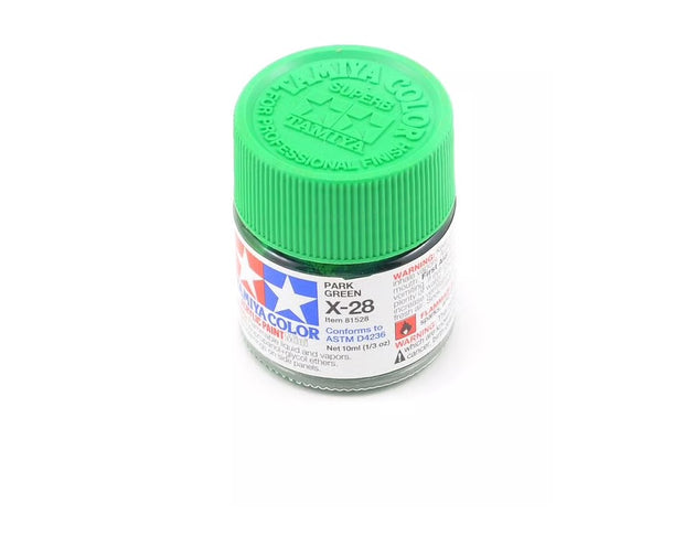 Tamiya X-28 Park Green Acrylic Paint (10ml)