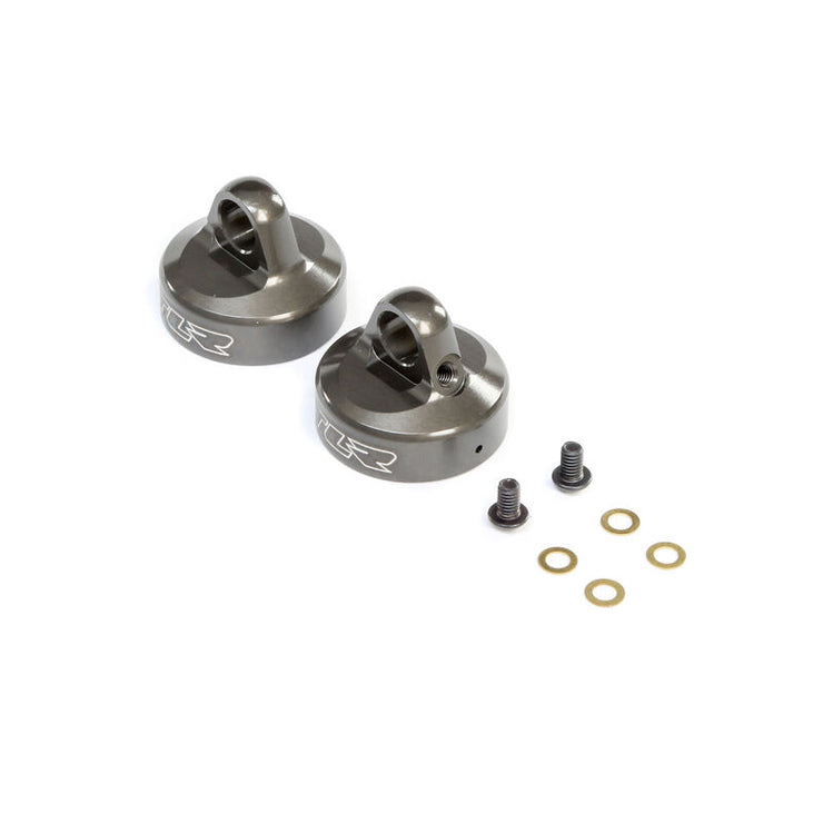 Team Losi Racing 16mm 8IGHT-X Aluminum Bleeder Shock Cap (2)