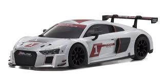 Kyosho MR-04 RWD Mini-Z ReadySet w/Audi R8 LMS Body (White) w/KT-531P 2.4GHz Radio