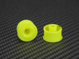 PN Racing Mini-Z 2WD Machine Delrin Cut Yellow Formula 11x20mm Flanged Wheel R3